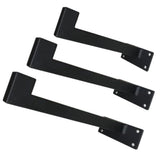 4pcs Wall Mounted Iron Bracket Industrial Scaffold Board Shelf Brackets