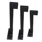4pcs Wall Mounted Iron Bracket Industrial Scaffold Board Shelf Brackets