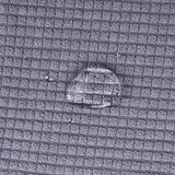 8xStretch Spandex Jacquard Sofa Couch Seat Cushion Cover Light Grey-Size M