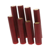 100 PVC Wine Bottle Heat Shrink Capsules  34mm -Burgundy(Gold Top)