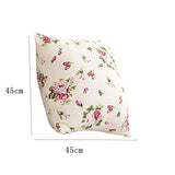 Maxbell 4xPillowcases 18x18 Inch Home Decor Pillow Case Floral 02