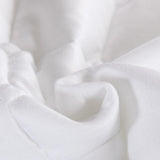 3xMassage Cosmetic Table Valance Sheet Cover with Hole White-190x80cm
