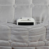 3xMassage Cosmetic Table Valance Sheet Cover with Hole Gray-190x70cm