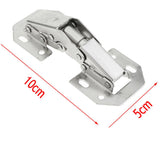 4inch HOME CABINET CLIP ON CONCEALED FULL OVERLAY DOOR HINGE HARDWARE TOOL