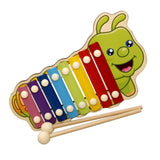 Maxbell Maxbell Wooden Toy Animal Octave 8 Tones Knock Xylophone Piano Ball Hammering Caterpillar