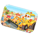 Maxbell Maxbell Kids Wooden Jigsaw Puzzles with a Storage Box  Excavator