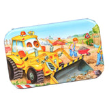 Maxbell Maxbell Kids Wooden Jigsaw Puzzles with a Storage Box  Excavator