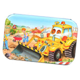 Maxbell Maxbell Kids Wooden Jigsaw Puzzles with a Storage Box  Excavator