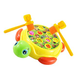 Maxbell Maxbell Kids Electronic Tortoise Game Handheld Game Machine Hits Hamster Toys