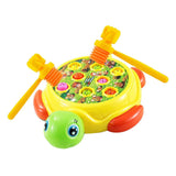 Maxbell Maxbell Kids Electronic Tortoise Game Handheld Game Machine Hits Hamster Toys