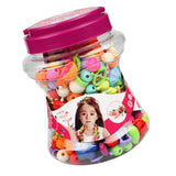 Maxbell Maxbell Pop Beads Art and Crafts Kid DIY Snap Together Jewelry Making Toy Kit 220pcs