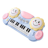 Maxbell Maxbell Electronic Keyboard Piano Music Toy Kids Early Development Blue-Updated Type