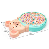 Maxbell Maxbell Toddler Cartoon Pig Magnetic Fishing Game Set Kids Early Educational Toys