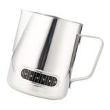 Maxbell Coffee Milk Frothing Pitcher With Built-In Thermometer Stainless Steel