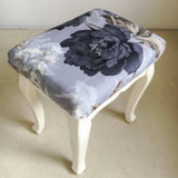 Stool face dust cover dressing table stool set Chinese style Flower 14