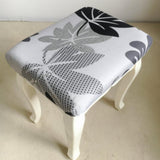 Stool face dust cover dressing table stool set Chinese style Flower 15