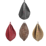 Kids Stuffed Animal Storage Bean Bag Leathaire Beanbag Couch Cover Gray_S