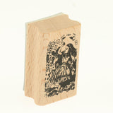 Maxbell Maxbell Vintage Wood Fine Art Stamps Creative Stationery in Tin Box  Style_2