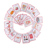 Maxbell Maxbell 22Pcs Kindergarten Kids Toddlers Learn to Read Flash Cards Spring Festival