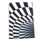 Maxbell Black & White Checkered 3D Visual Effect Floor Rug Mat Bedroom Carpet 150 x 100cm for Kids Room Nursery - Aladdin Shoppers