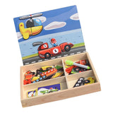 Maxbell Maxbell Magnetic Jigsaw Puzzle, Multi-functional Wooden Educational Toys Style_4