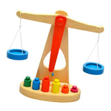 Maxbell Maxbell Montessori Wooden Balance Beam Scale Toy Kids Balancing Game Toy Set