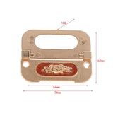 Maxbell Aluminum Alloy Amber Red Golden European-style Furniture Handle Pull - Aladdin Shoppers