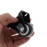 Heavy Duty Swivel Caster Wheel Double Ball Bearing Chair Wheel w/ Brake 01