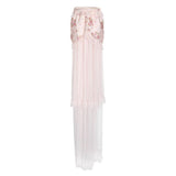 Maxbell Japanese Floral Lace Cylindrical Air Conditioner Cover Cute Lace Cabinet Cover Indoor Protector - Aladdin Shoppers