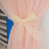 Maxbell Japanese Floral Lace Cylindrical Air Conditioner Cover Cute Lace Cabinet Cover Indoor Protector - Aladdin Shoppers