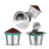 1Pcs Stainless Steel Refillable Reusable Coffee Capsules Pods Filter K-cup