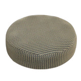 Breathable Mesh Bar Stool Covers Round Chair Seat Cushions Sleeves Beige