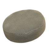 Breathable Mesh Bar Stool Covers Round Chair Seat Cushions Sleeves Beige