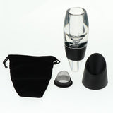 Maxbell Wine Aerator Decanter Pourer Spout Diffuser with Base Bar Supplies Wine Accessories Kitchen Gadgets - Aladdin Shoppers