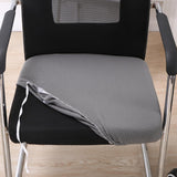 Maxbell 4PCS Jacquard Polyester Stretch Wedding Dining Chair Seat Cover Grey_L