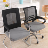 Maxbell 4pcs Jacquard Polyester Stretch Dining Chair Seat Cover Protector Size_L