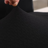 Maxbell 4pcs Jacquard Polyester Stretch Dining Chair Seat Cover Protector Size_L