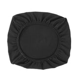 Maxbell 4PCS Jacquard Polyester Stretch Wedding Dining Chair Seat Cover Black_L