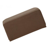 Maxbell 2pcs Ottoman Pouf Cover Foot Rest Stool Sofa Slipcover Protector Sand/Brown