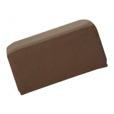 Maxbell 2pcs Ottoman Pouf Cover Foot Rest Stool Sofa Slipcover Protector Sand/Brown