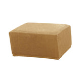 Maxbell Jacquard Storage Ottoman Cover Footstool Slipcover Protector Camel