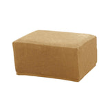 Maxbell Jacquard Storage Ottoman Cover Footstool Slipcover Protector Camel