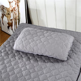 Maxbell Massage Cosmetic Table  Sheet Cover Chair Cover Pillow Case Gray