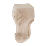 Maxbell 4pcs Solid Wood  Sofa Leg Unfinished Furniture Feet or Couch Chair Cabinet C