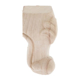 Maxbell 4pcs Solid Wood  Sofa Leg Unfinished Furniture Feet or Couch Chair Cabinet C