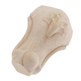 Maxbell 4pcs Solid Wood  Sofa Leg Unfinished Furniture Feet or Couch Chair Cabinet C