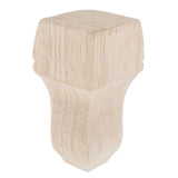 Maxbell 4pcs Solid Wood  Sofa Leg Unfinished Furniture Feet or Couch Chair Cabinet C