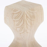 Maxbell 4pcs Solid Wood  Sofa Leg Unfinished Furniture Feet or Couch Chair Cabinet F