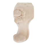 Maxbell 4pcs Solid Wood  Sofa Leg Unfinished Furniture Feet or Couch Chair Cabinet H