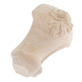 Maxbell 4pcs Solid Wood  Sofa Leg Unfinished Furniture Feet or Couch Chair Cabinet H